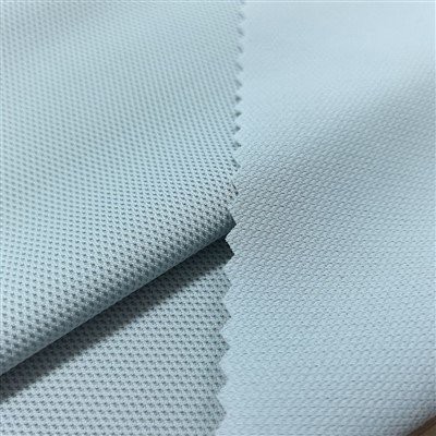 Tissu à grille texturé en nylon et élasthanne