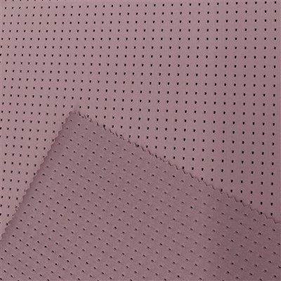 Tissu extensible avec trous pour évacuer l'humidité et l'humidité.